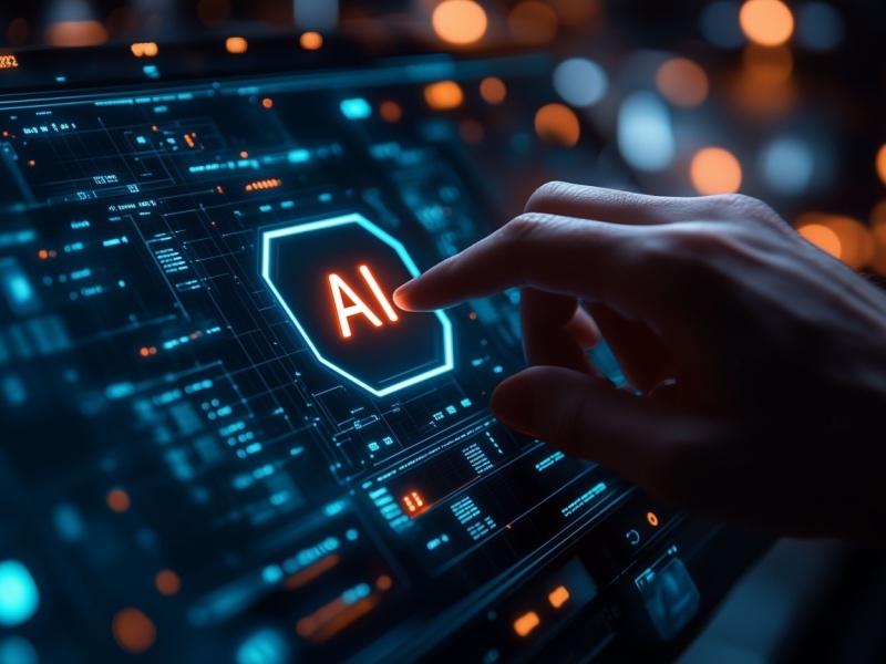 AI touchscreen device